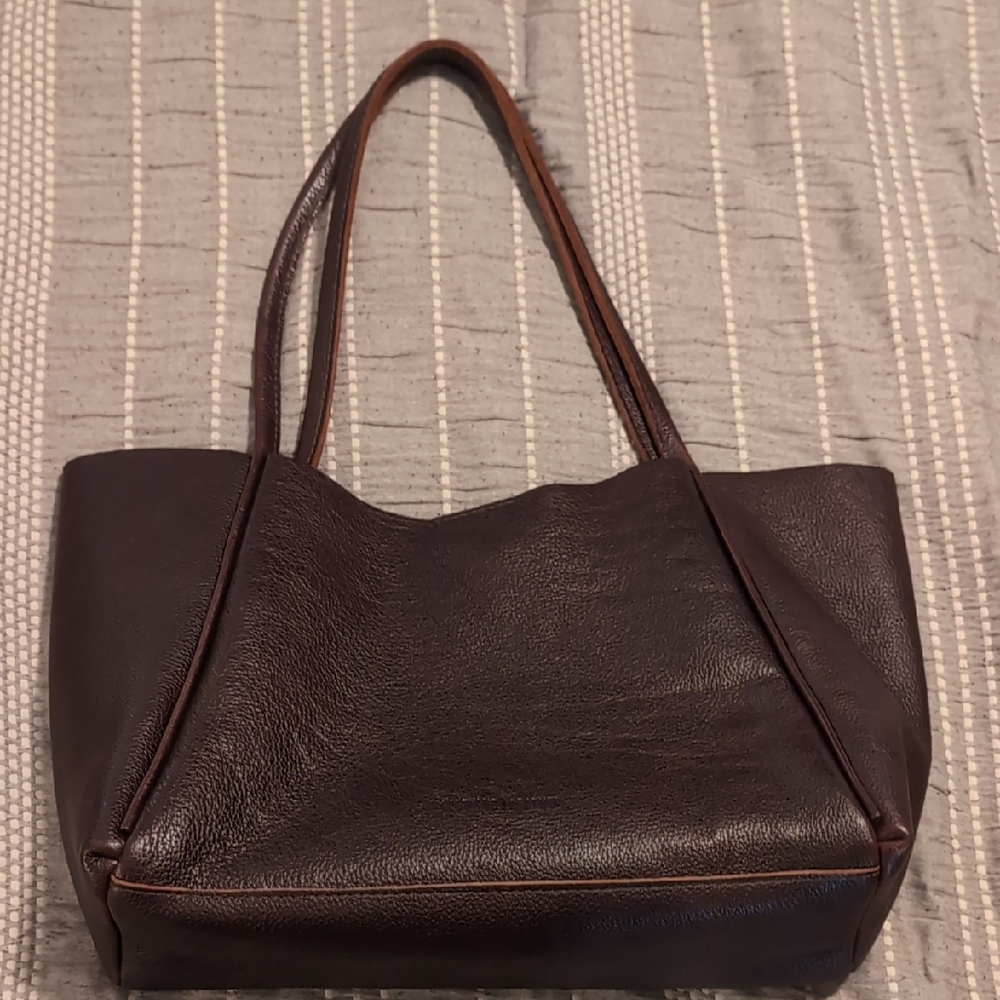 Portland Leather Large Verona - Coldbrew